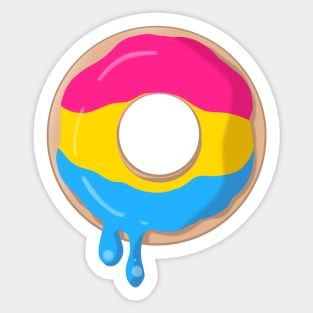 Pan Pride Donut Sticker